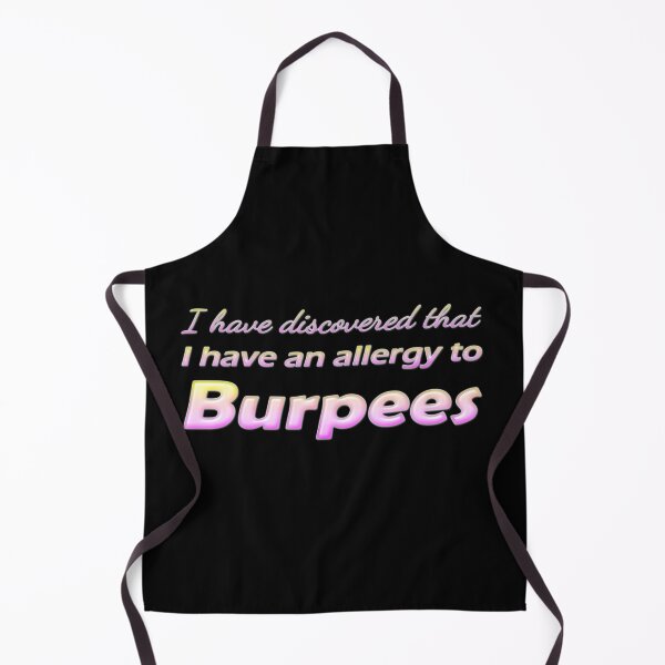 Item preview, Allergic to burpees designed and sold by BurpeesEvery.