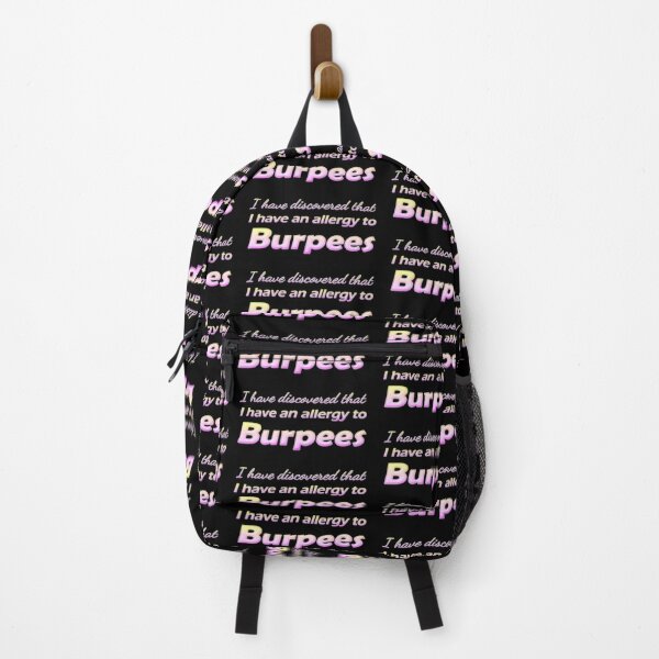 Item preview, Allergic to burpees designed and sold by BurpeesEvery.