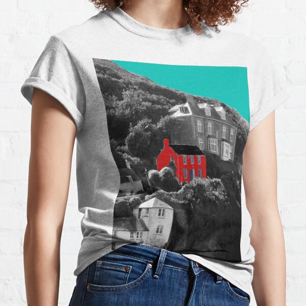 DOC MARTIN'S HOUSE - PORT ISAAC (PORT WENN) NORTH CORNWALL Classic T-Shirt