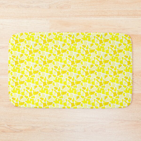 Item preview, Cowprint Yellow, pastel colours designed and sold by tropicalhen133.