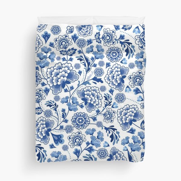 Chinese Porcelain Design Duvet Cover
