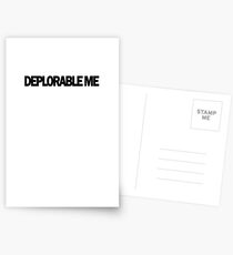 DEPLORABLE ME T shirt 2016 Postcards