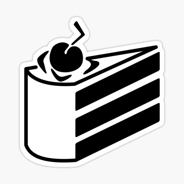 The Cake is a lie Sticker