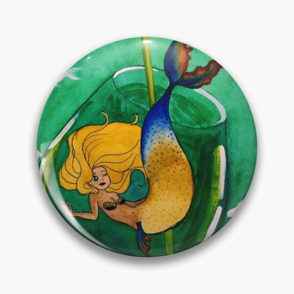 Item preview, Lunch Break Mermaid designed and sold by LataArtStudio.