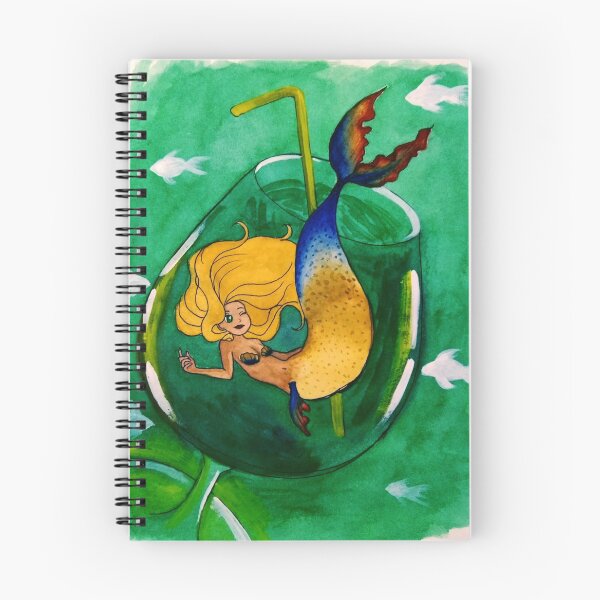 Item preview, Lunch Break Mermaid designed and sold by LataArtStudio.