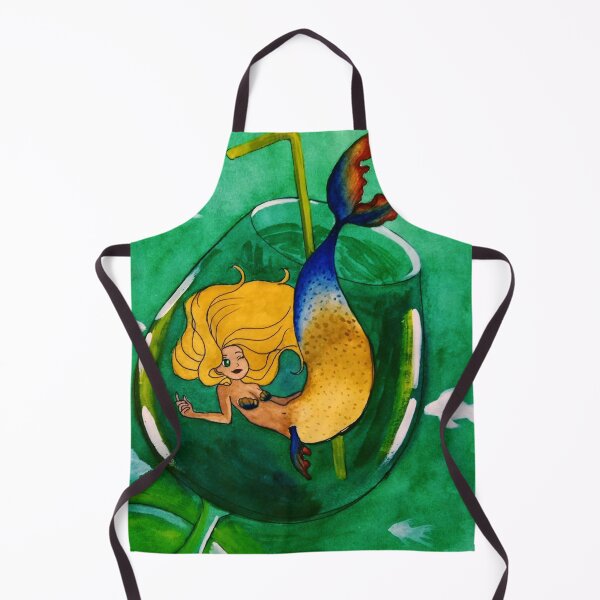 Item preview, Lunch Break Mermaid designed and sold by LataArtStudio.