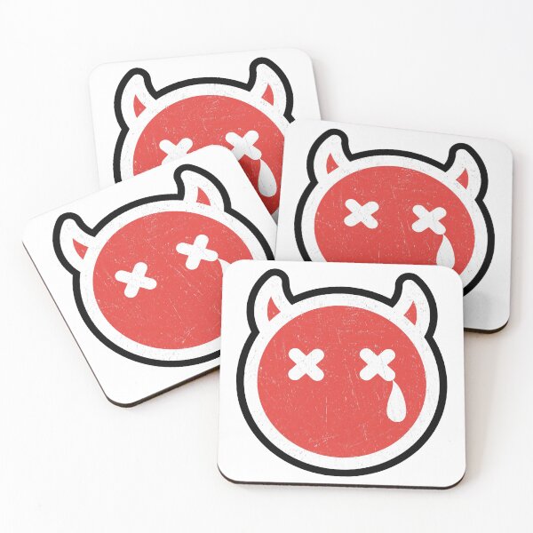 Item preview, CryDevil Cute Kawaii Sad Red Devil designed and sold by jufiokart.