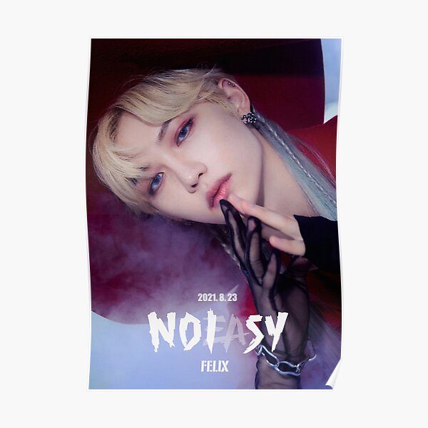Felix STRAY KIDS NICHT EINFACH Poster