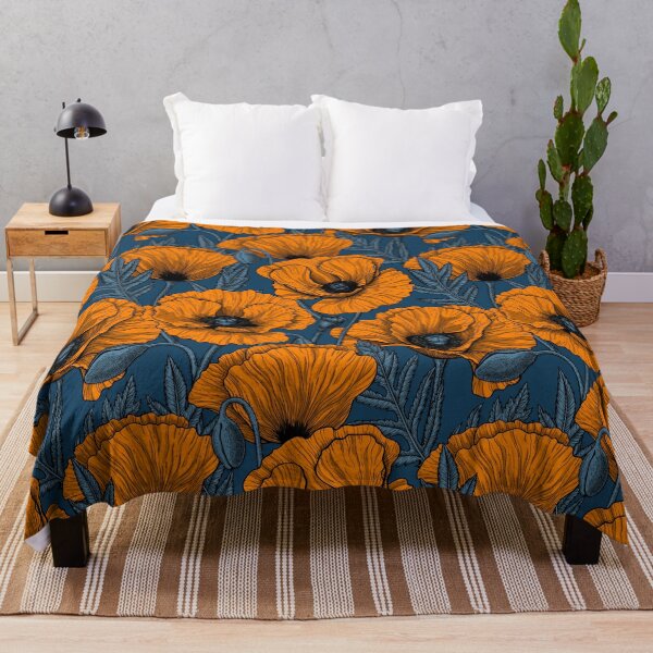 Item preview, Orange poppies designed and sold by Katerina Mitkova Kirilova.