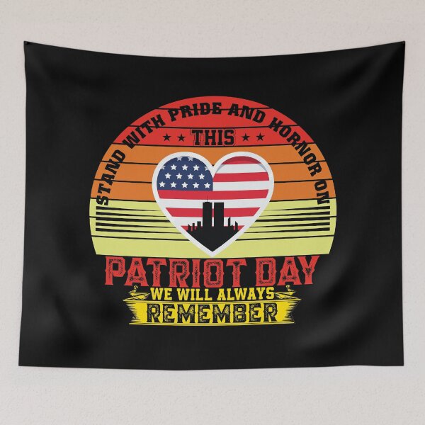 Item preview, Vintage Retro 9/11 Memorial - 11 September - Patriot Prayer  designed and sold by taogiauco.
