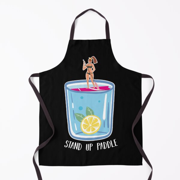 Aperçu de l'œuvre Femme sur un Stand Up Paddle Cadeau Paddle SUP Été créée et vendue par Mad-Minds.