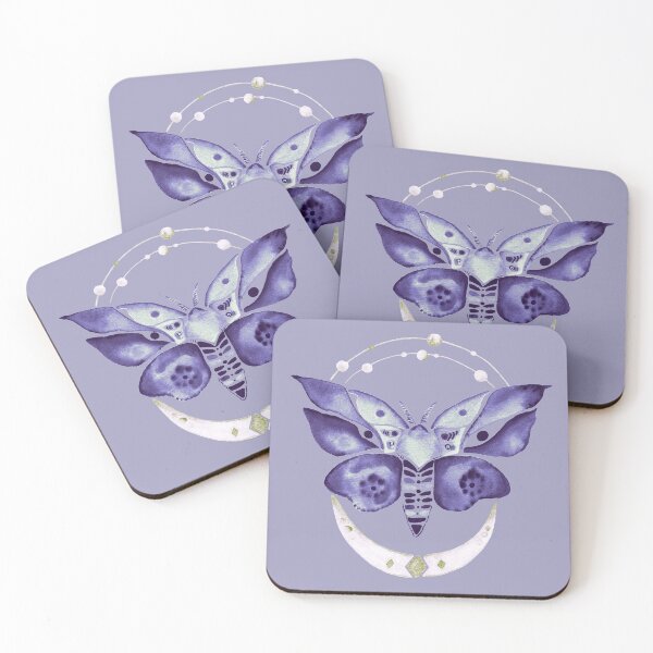 Item preview, Lilac crystal moon moth designed and sold by Isabelle-T.