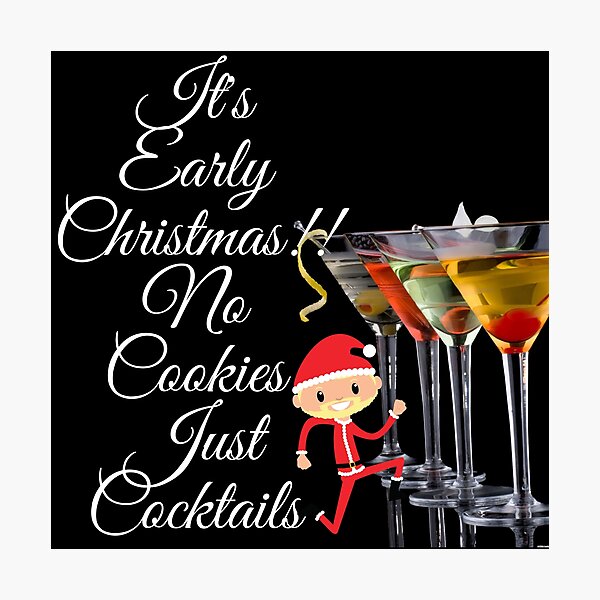 Item preview, No cookies just Cocktails designed and sold by Kiarasboutique.