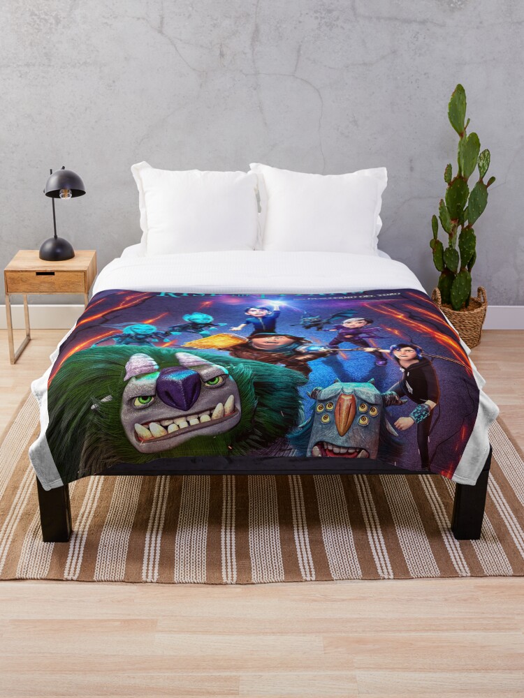 Trollhunters Throw Blanket