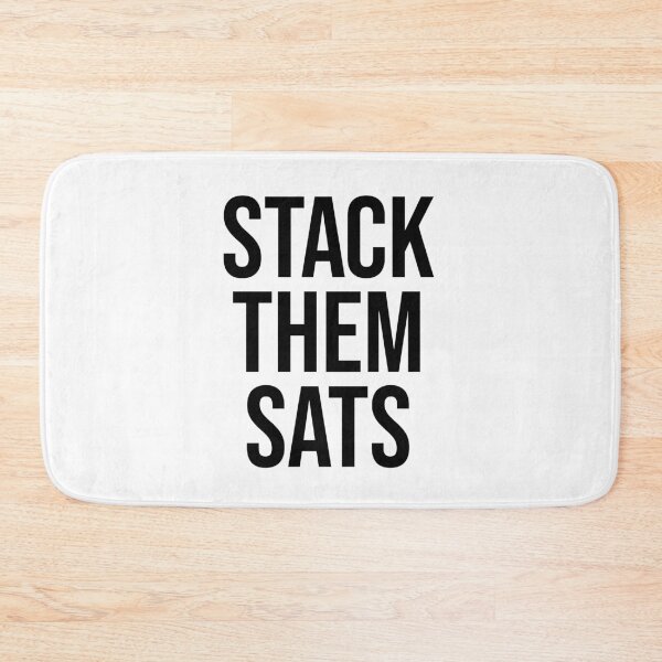Item preview, Stack them Sats designed and sold by nicgfx.