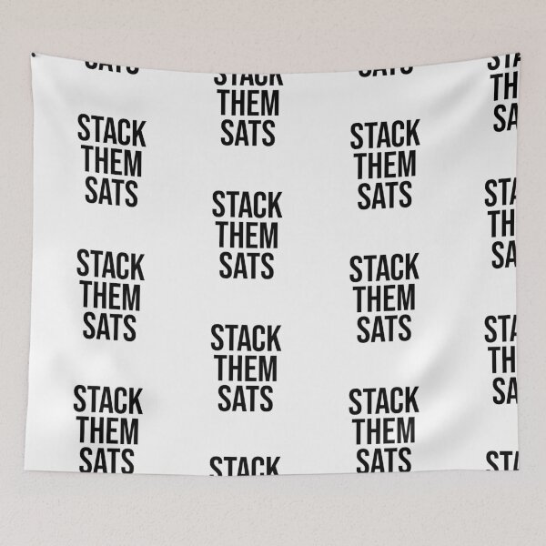 Item preview, Stack them Sats designed and sold by nicgfx.