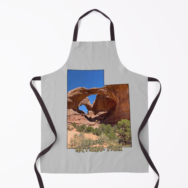 Item preview, Utah State Outline (Arches National Park) designed and sold by gorff.