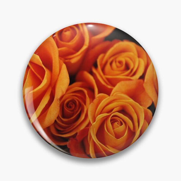 Item preview, Orange roses bouquet - floral art print designed and sold by Tanuja  Sharma.