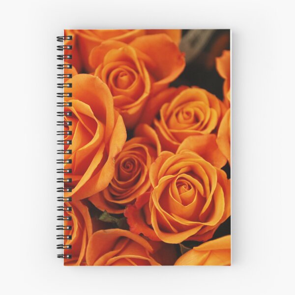 Item preview, Orange roses bouquet - floral art print designed and sold by Tanuja  Sharma.