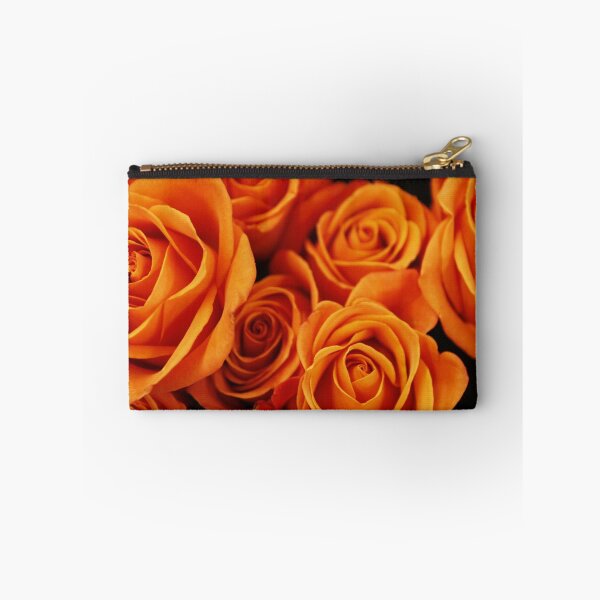 Item preview, Orange roses bouquet - floral art print designed and sold by Tanuja  Sharma.