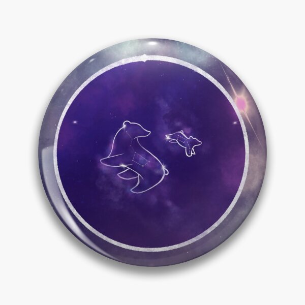 Item preview, Bear constellations space art designed and sold by LadyLettuce.