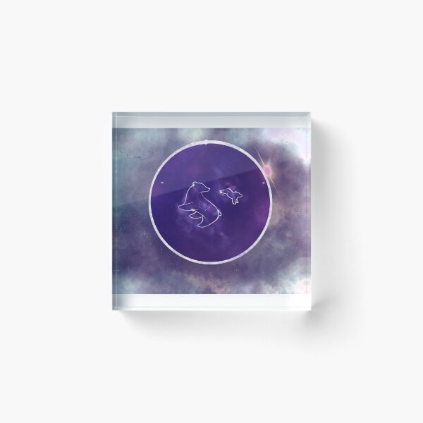 Item preview, Bear constellations space art designed and sold by LadyLettuce.