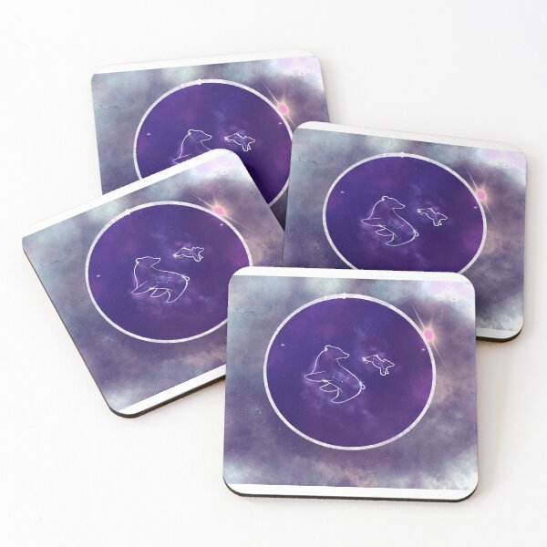 Item preview, Bear constellations space art designed and sold by LadyLettuce.