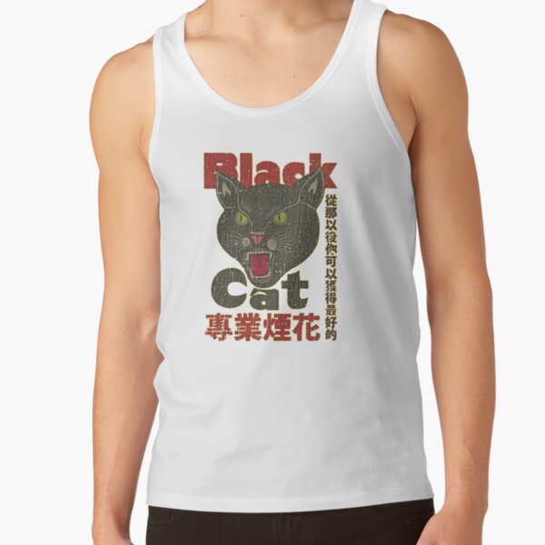 Black cat fireworks tank top sales