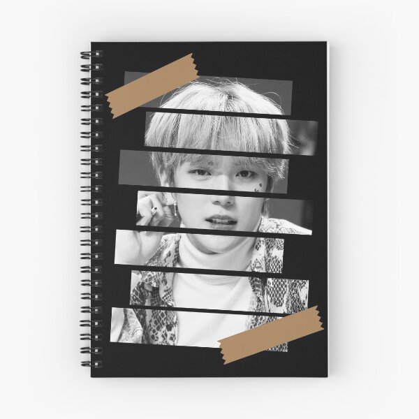Item preview, Lee Minhyuk MONSTA X Minhyuk Korean Kpop Monochrome Stripe Design designed and sold by Piosenka Art.