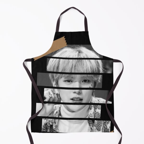 Item preview, Lee Minhyuk MONSTA X Minhyuk Korean Kpop Monochrome Stripe Design designed and sold by Piosenka Art.