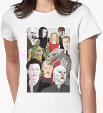 Buffy Big Bad Poster Women's Fitted T-Shirt