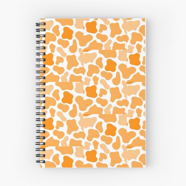 Item preview, Orange cowprint, pastel colours designed and sold by tropicalhen133.