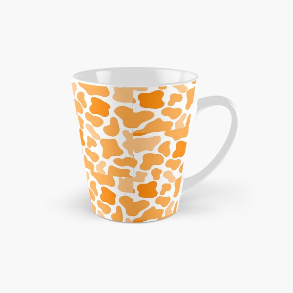 Item preview, Orange cowprint, pastel colours designed and sold by tropicalhen133.
