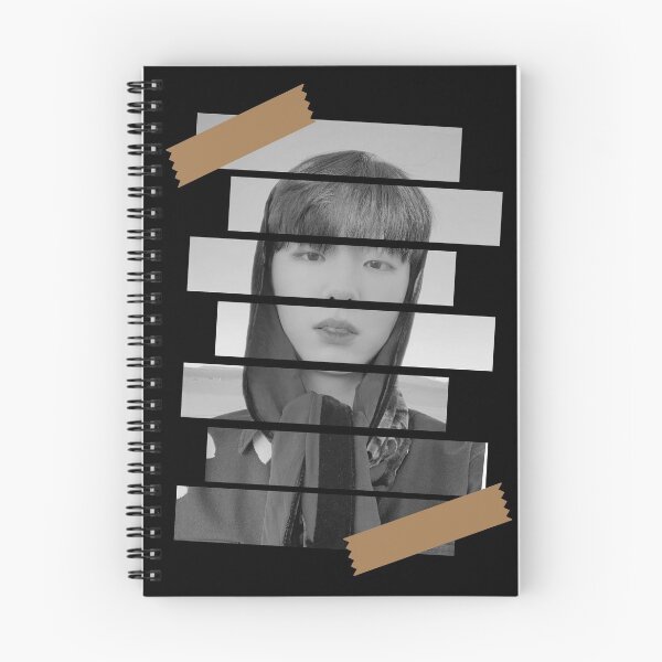 Item preview, Yoo Kihyun MONSTA X Kihyun Korean Kpop Monochrome Stripe Design designed and sold by Piosenka Art.
