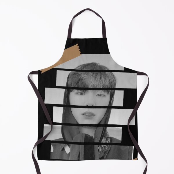 Item preview, Yoo Kihyun MONSTA X Kihyun Korean Kpop Monochrome Stripe Design designed and sold by Piosenka Art.