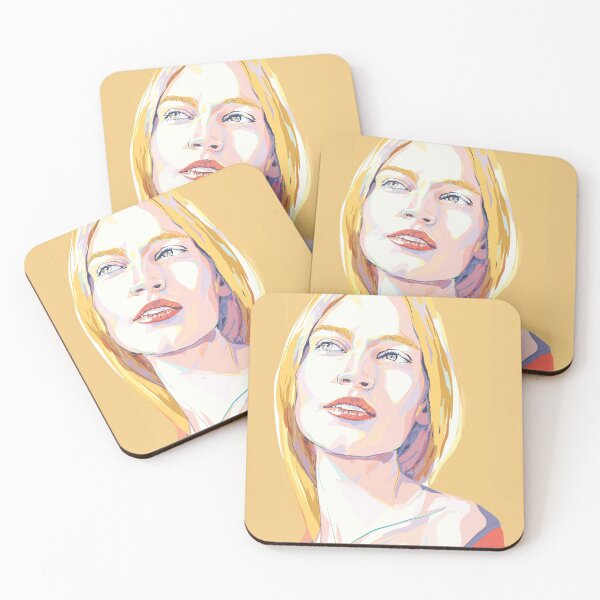 Item preview, Modern Pop Art Portrait of Blonde ( The Hope Edit ) designed and sold by WULFLAND ARTS.