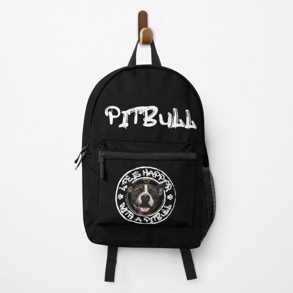 Item preview, Happy dog / Pitbull - Life is better with a pitbull designed and sold by DarkDesign69.