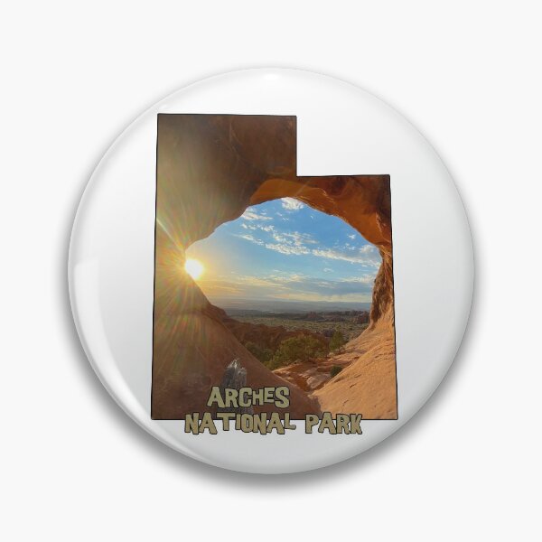 Item preview, Utah Outline (Arches National Park - Partition Arch) designed and sold by gorff.
