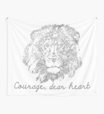 Courage, Dear Heart Wall Tapestry