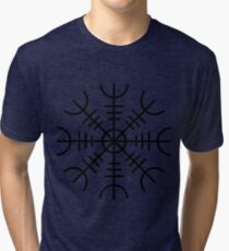 Aegishjalmur - Helm of Awe Tri-blend T-Shirt