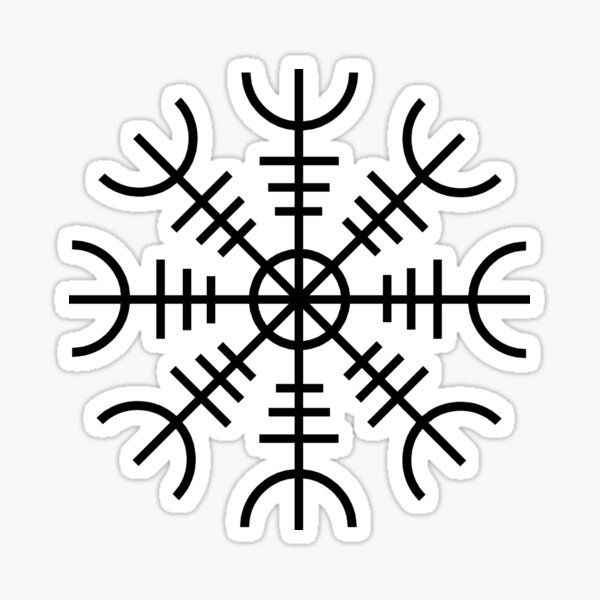 Decals Stickers And Vinyl Art Icelandic Rune Vegvisir Myths Magic