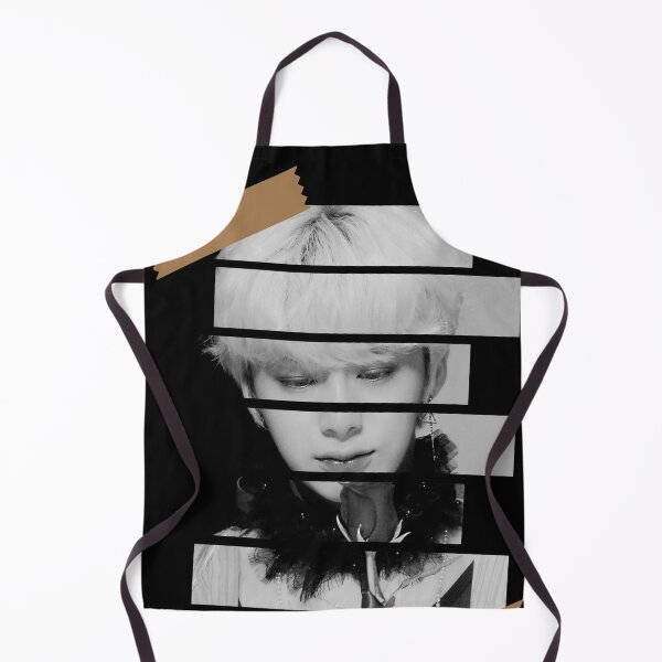 Item preview, Chae Hyungwon MONSTA X Hyungwon Korean Kpop Monochrome Stripe Design designed and sold by Piosenka Art.