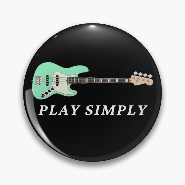 Item preview, Play Simply Bass Guitar Surf Green Color designed and sold by nightsworthy.