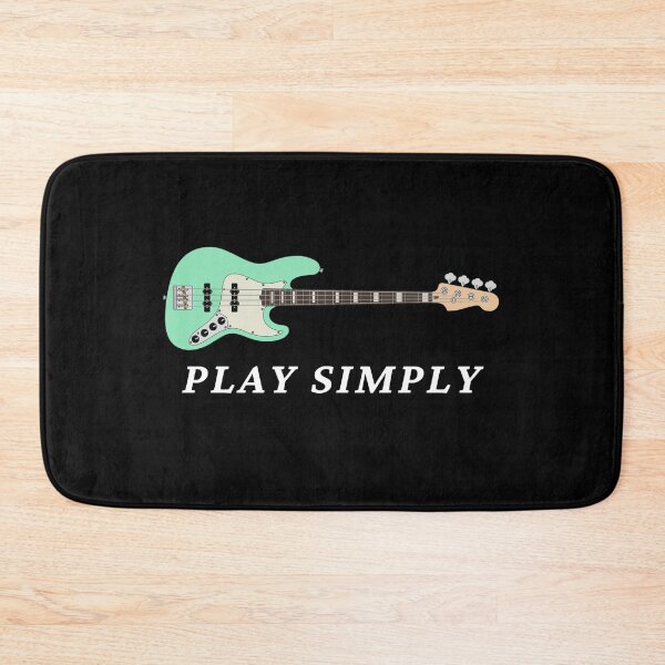 Item preview, Play Simply Bass Guitar Surf Green Color designed and sold by nightsworthy.