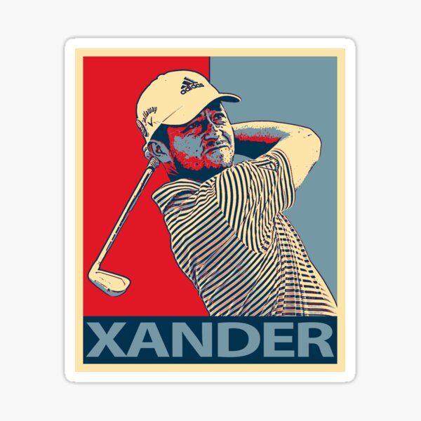 "Xander Schauffele" Sticker for Sale by Tommia Redbubble
