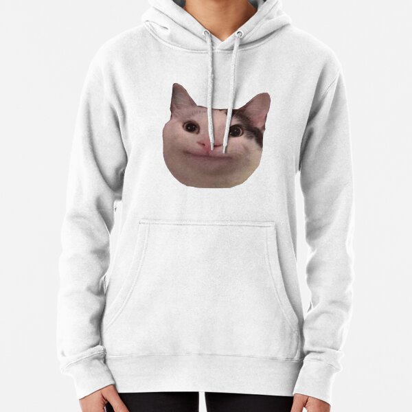 Wellcoda Space Burger Cat Fun Womens Hoodie Kitten Casual Hooded Sweatshirt 