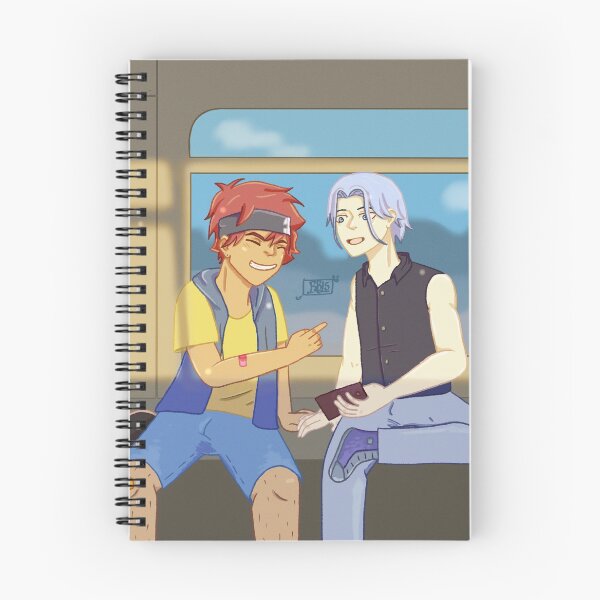 Item preview, Reki + Langa Train Vibes designed and sold by BubblesDoesArt.