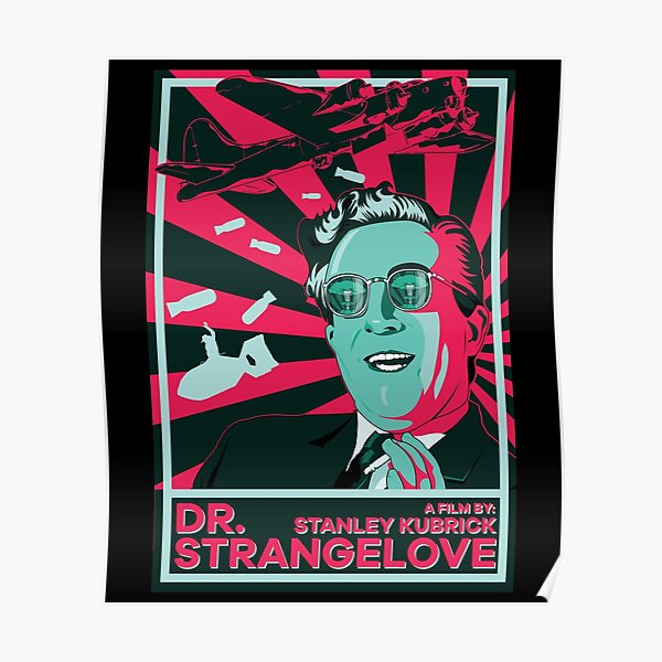 Dr Strangelove STANLEY Kubrick Peter Sellers Film Poster Druck 1960s Neue