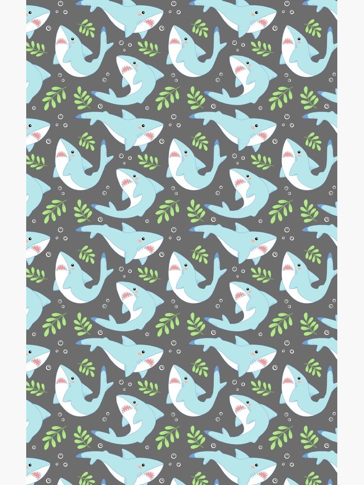 doofy shark pattern- natural by clockworkkite