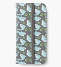 doofy shark pattern- natural iPhone Wallet/Case/Skin